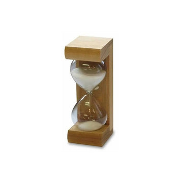 Sauna Hourglass Sand Timer - 15 min Heat Treated Birch