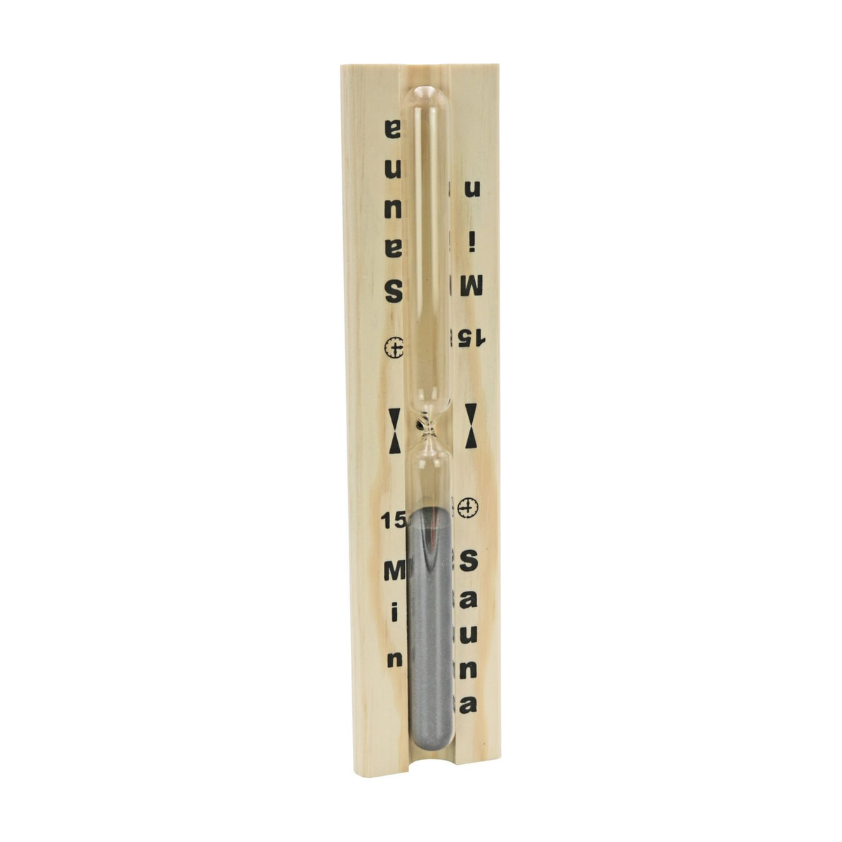 Natural pine 15 minute sauna sand timer hourglass