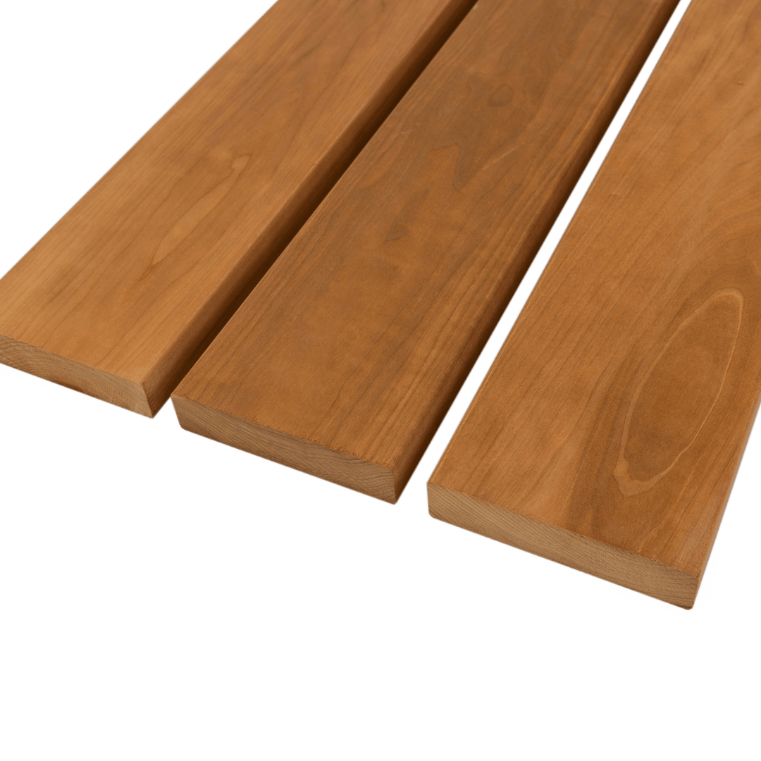 Thermo Aspen Sauna Wood Bench Boards 140mm (Pack of 4) by Finnmark Sauna Sauna Timber | Finnmark Sauna