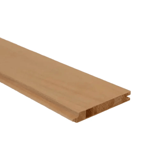 Thermo Aspen Sauna Wood Cladding STS3 140mm (Pack of 6) by Finnmark Sauna Sauna Timber | Finnmark Sauna