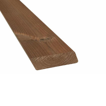 Thermo Pine Rainscreen Rhombus Sauna Batten 26mm Thick (Pack of 4)