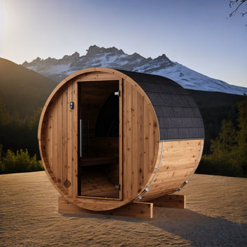 Thermo Wood Barrel Sauna - Micro (2 Person)