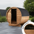 Thermo Wood Barrel Sauna with Window - Regular (4-6 Person)