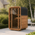 Thermo Wood Cube Outdoor Sauna - Mini (2 Person)