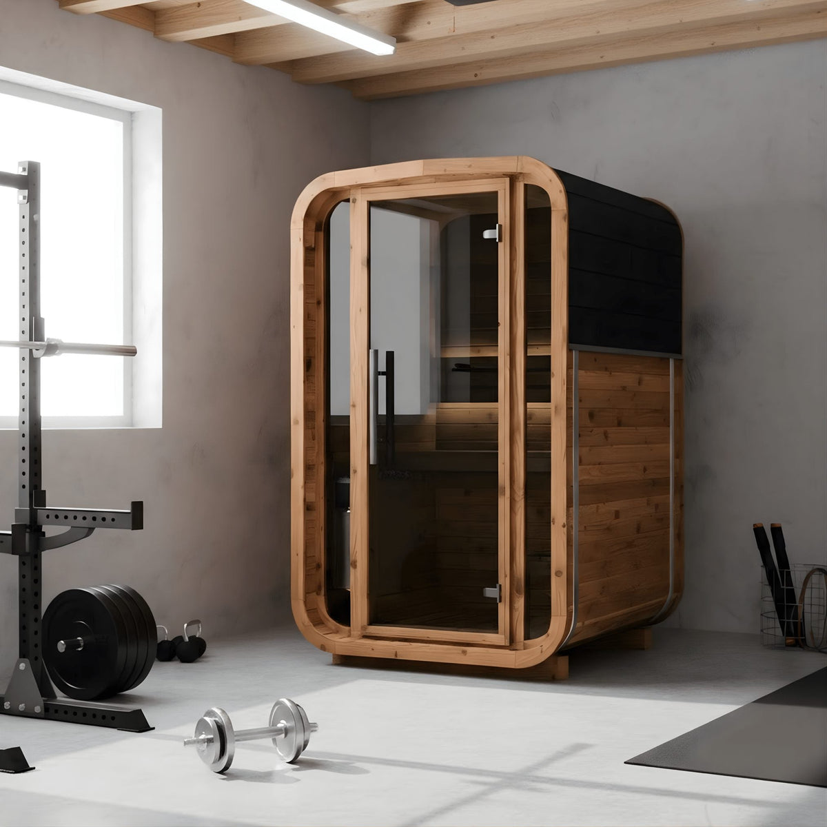 Outdoor Cube Sauna (2 Person)