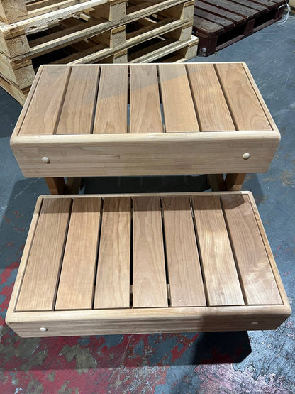 Thermory Thermo Aspen Sauna Bench Step 700 x 700 mm (B-Stock), scratches and marks, photo 1