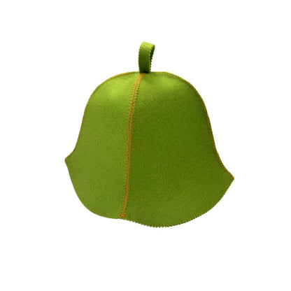 Traditional Lightweight Green Felt Sauna Hat Sauna Hat | Finnmark Sauna