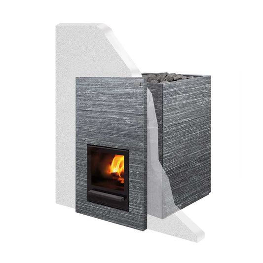 Tulikivi Kinos Grafia Wood Burning Sauna Heater Wood Burning Sauna Heater | Finnmark Sauna