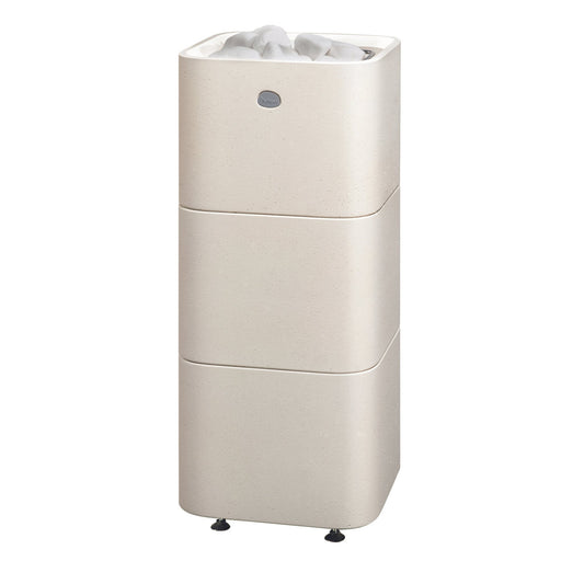 Tulikivi Kuura 2 Replacement Soapstone Cover (White) Soapstone Cover | Finnmark Sauna
