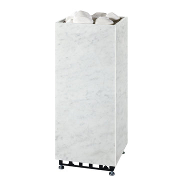 Tulikivi Rae Marble Carrara Bianco Replacement Soapstone Cover