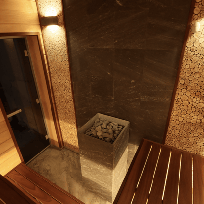 Tulikivi Tuisku Nobile Soapstone Cover Soapstone Cover | Finnmark Sauna