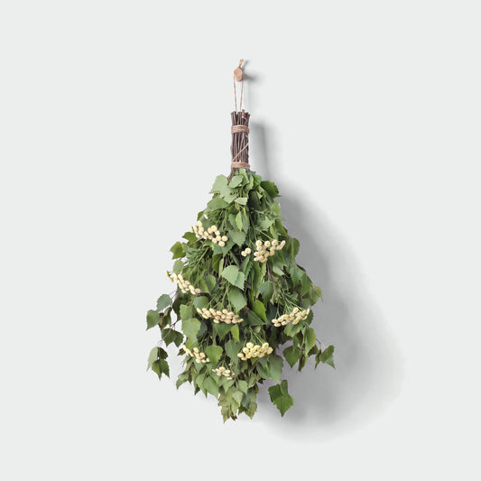 Sauna Whisk Birch & Tansy - hero