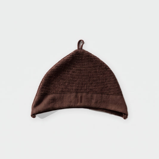 Rento Kenno Sauna Hat Dark Brown - flat lay