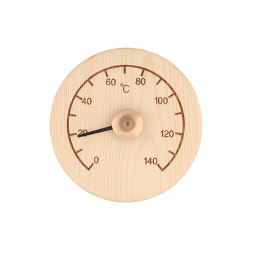 4 Living Sauna Thermometer Pine Sauna Thermometer | Finnmark Sauna