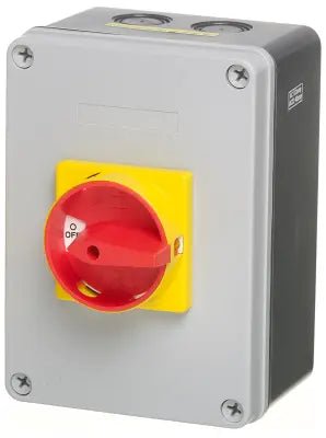 63A, 4 Pole IP65 Enclosed Switch Isolator Boxed LB634P Isolator | Finnmark Sauna