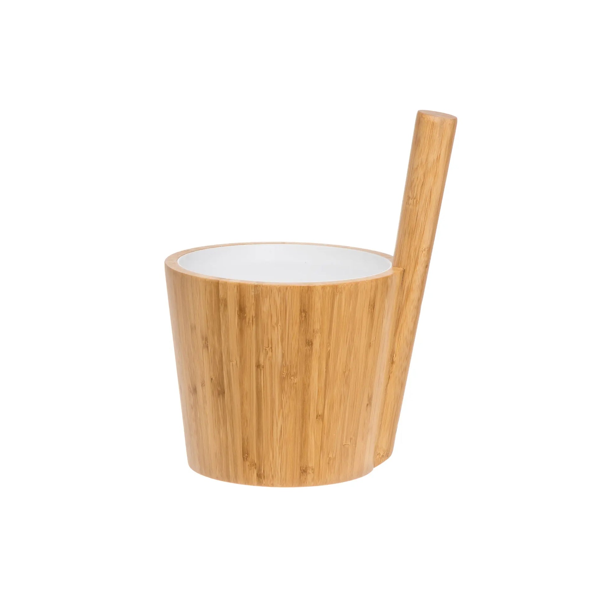 Rento Bamboo Duo Sauna Bucket Pail 5 Litre Sauna Bucket/Pail | Finnmark Sauna