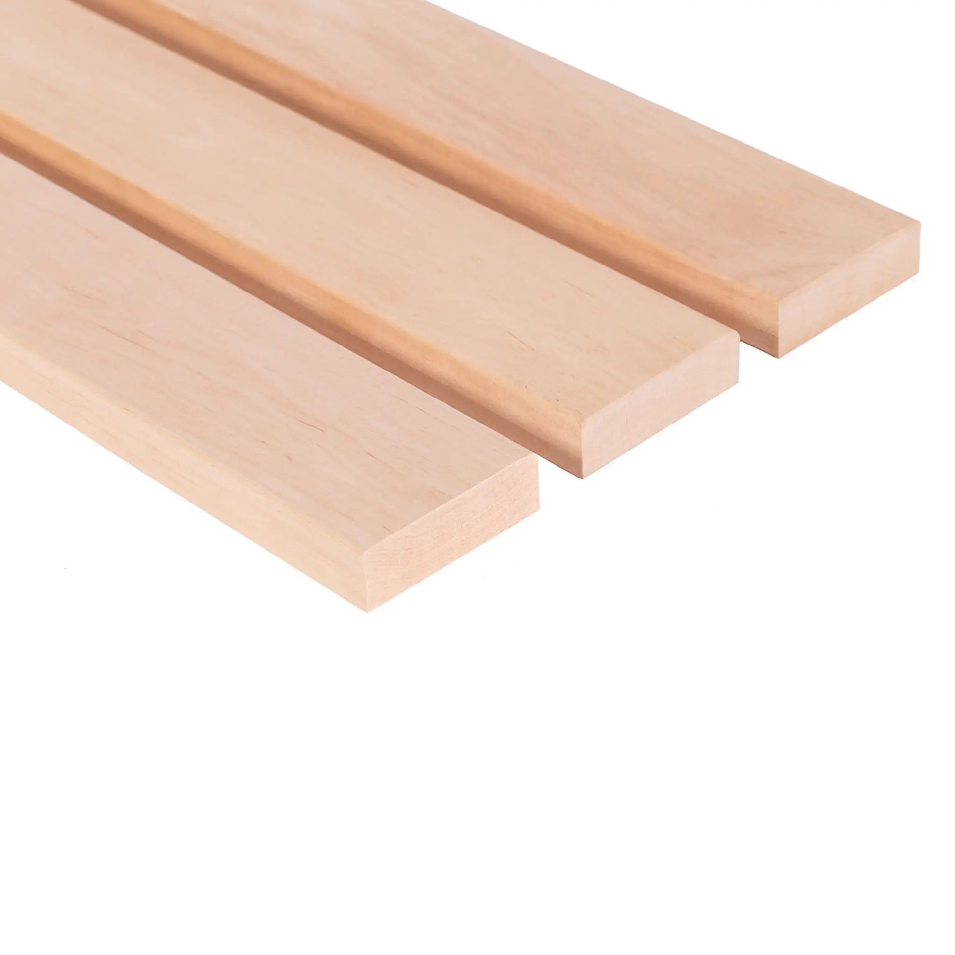 Alder Sauna Wood Bench Boards 120mm (Pack of 4) Sauna Timber | Finnmark Sauna