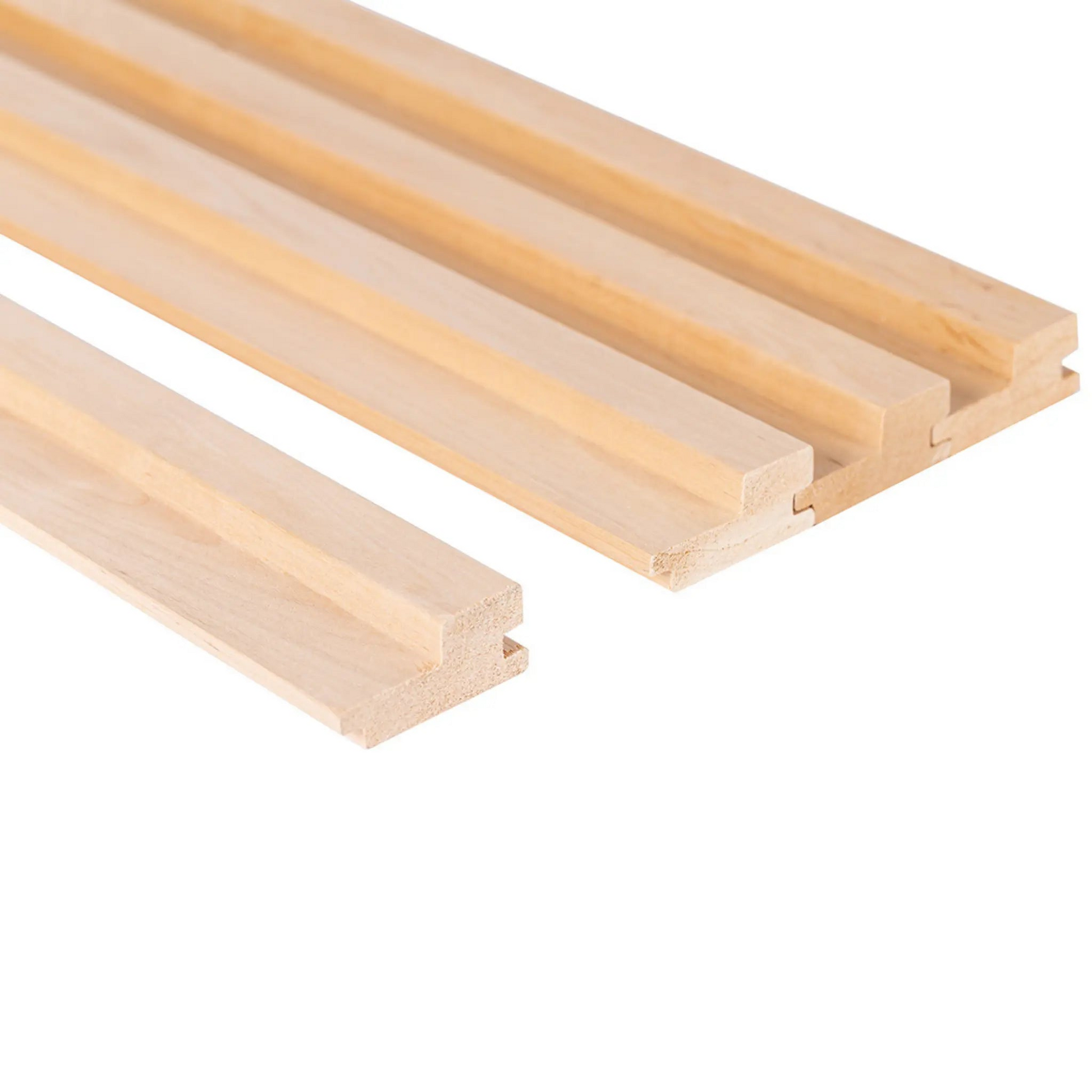 Alder Sauna Wood Cladding Step 64mm (Pack of 4) Sauna Timber | Finnmark Sauna