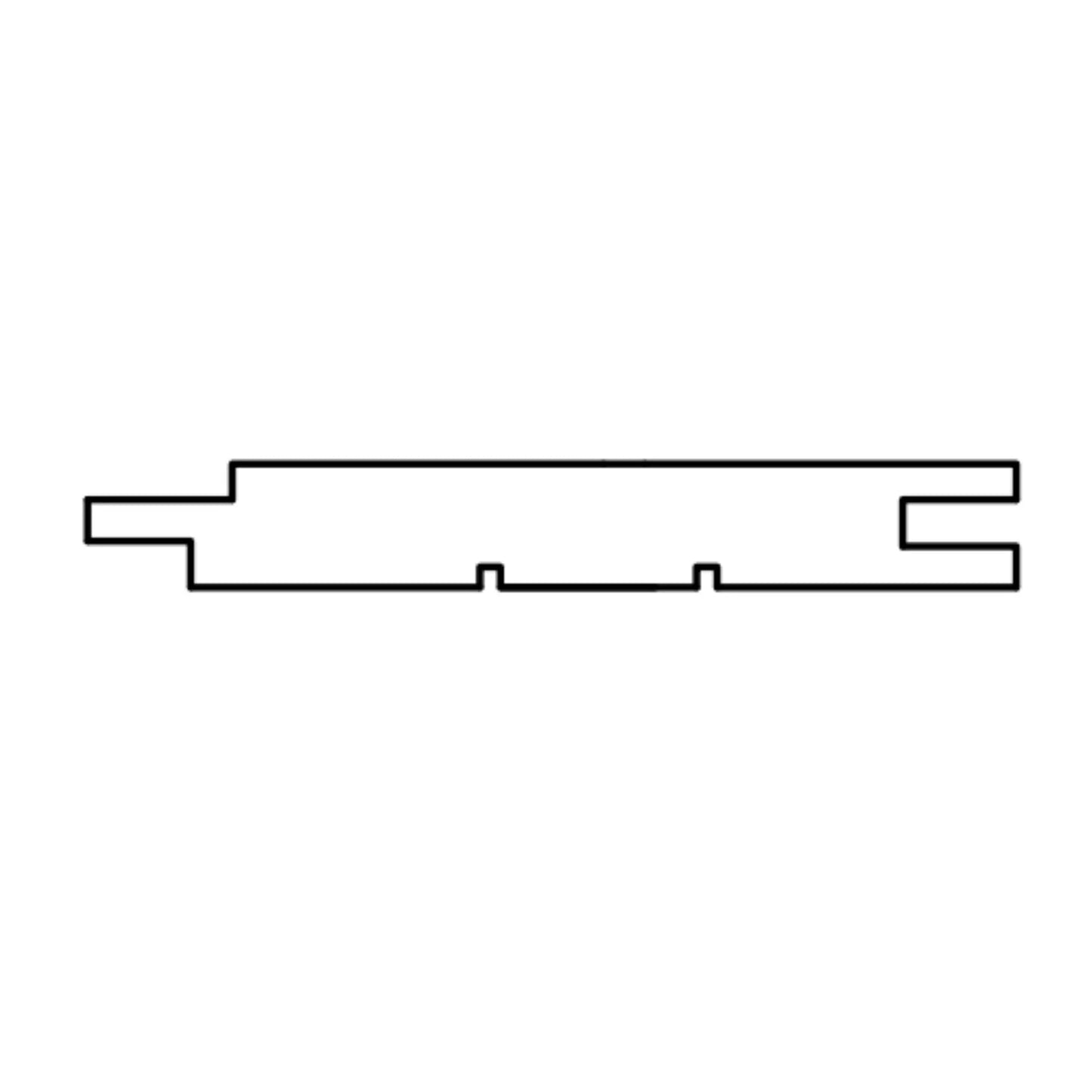 Alder Sauna Wood Cladding STS4 140mm (Pack of 6) Sauna Timber | Finnmark Sauna