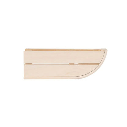 Aspen Sauna Bench Edge Module 140mm (Right) by Thermory Sauna Timber | Finnmark Sauna