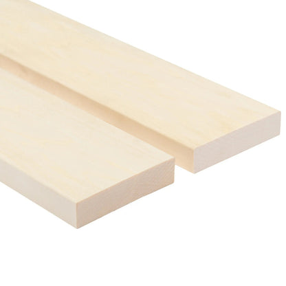 Aspen Sauna Wood Bench Boards 120mm (Pack of 4) Sauna Timber | Finnmark Sauna
