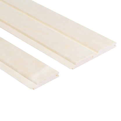 Aspen Sauna Wood Cladding STP 90mm (Pack of 6) Sauna Timber | Finnmark Sauna