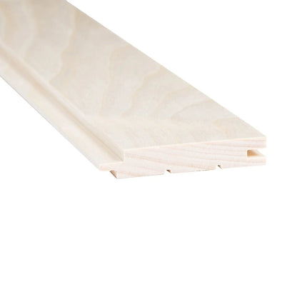 Aspen Sauna Wood Cladding STS4 140mm (Pack of 6) Sauna Timber | Finnmark Sauna