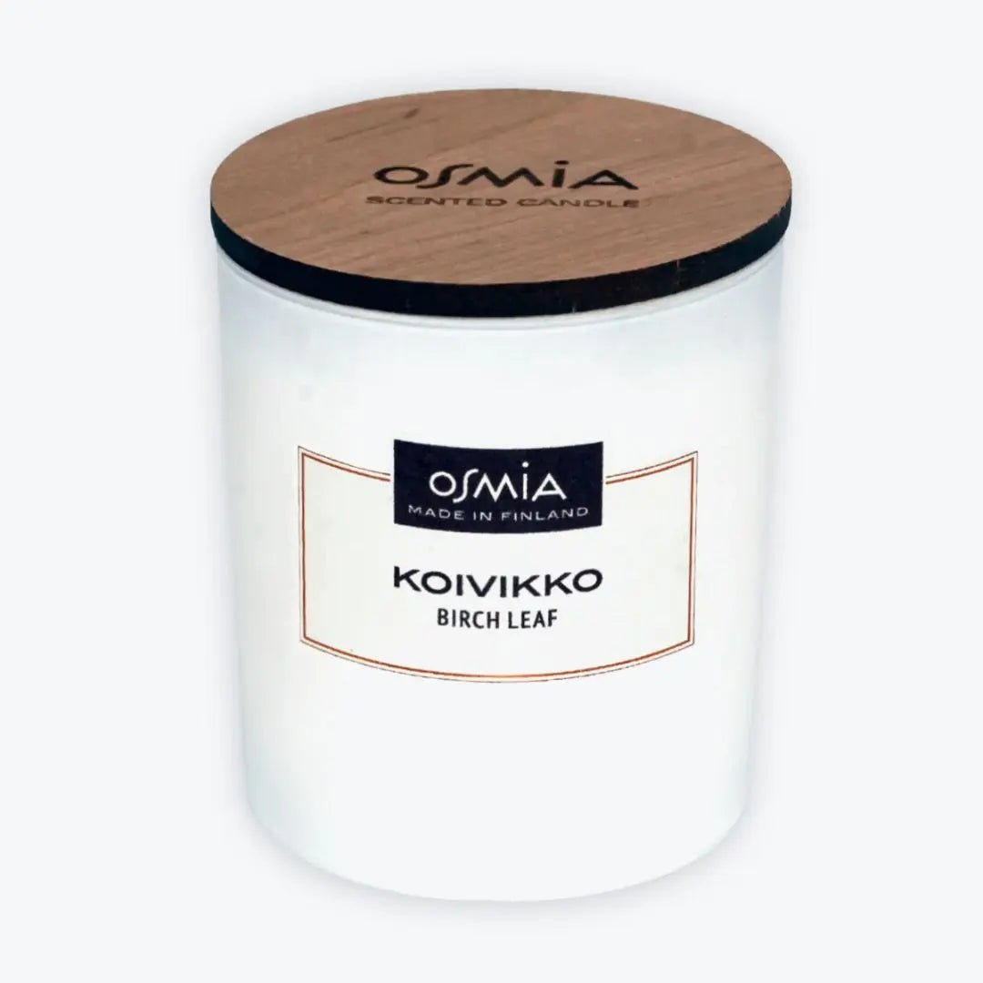 Birch Leaf Scented Candle (Koivikko) by Osmia Sauna Scents | Finnmark Sauna