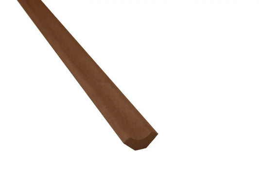 Dark Thermo Alder SI Moulding 14x30 (Pack of 4) Sauna Timber | Finnmark Sauna