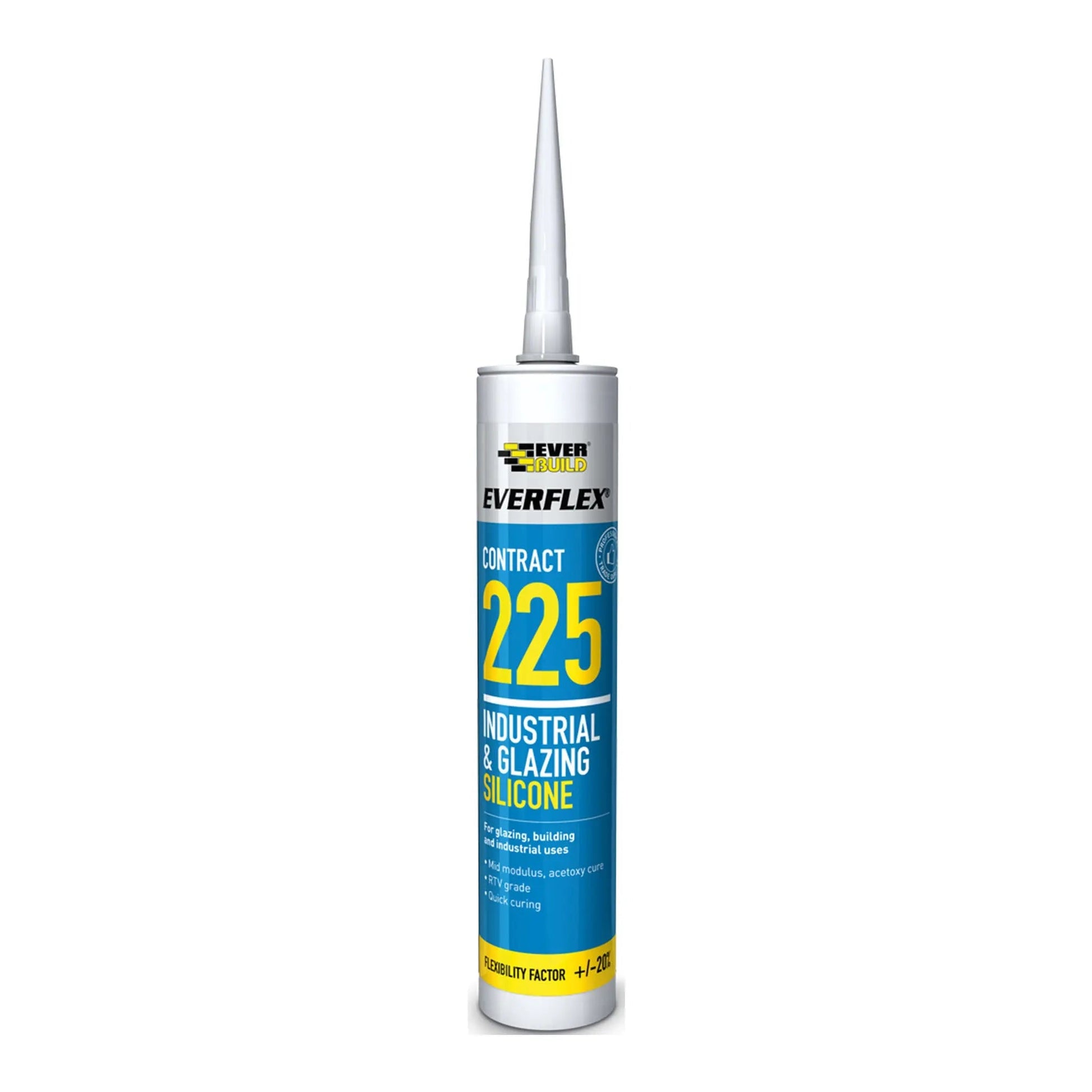 Everflex 225 Industrial and Glazing Silicone 295ml Sauna Sealant | Finnmark Sauna