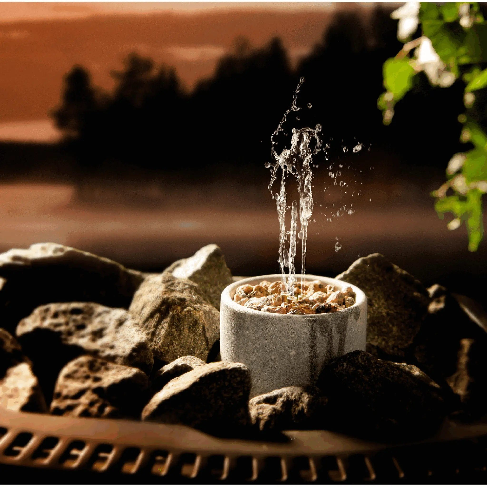 Sauna Fountains and Scent & Oil Diffusers | Finnmark Sauna