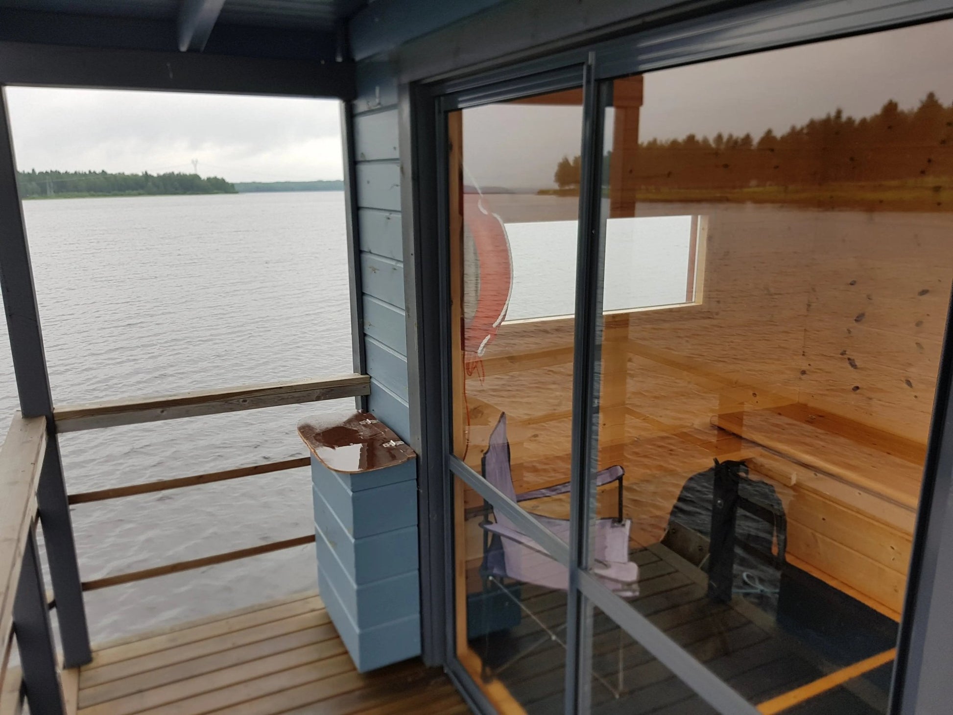 Floating Sauna Cabin 18FS Paltamo Outdoor/Garden Sauna Cabin | Finnmark Sauna