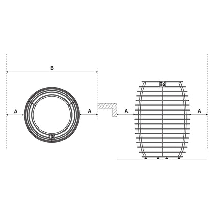 HUUM HIVE Mini Electric Sauna Heater | Finnmark Sauna