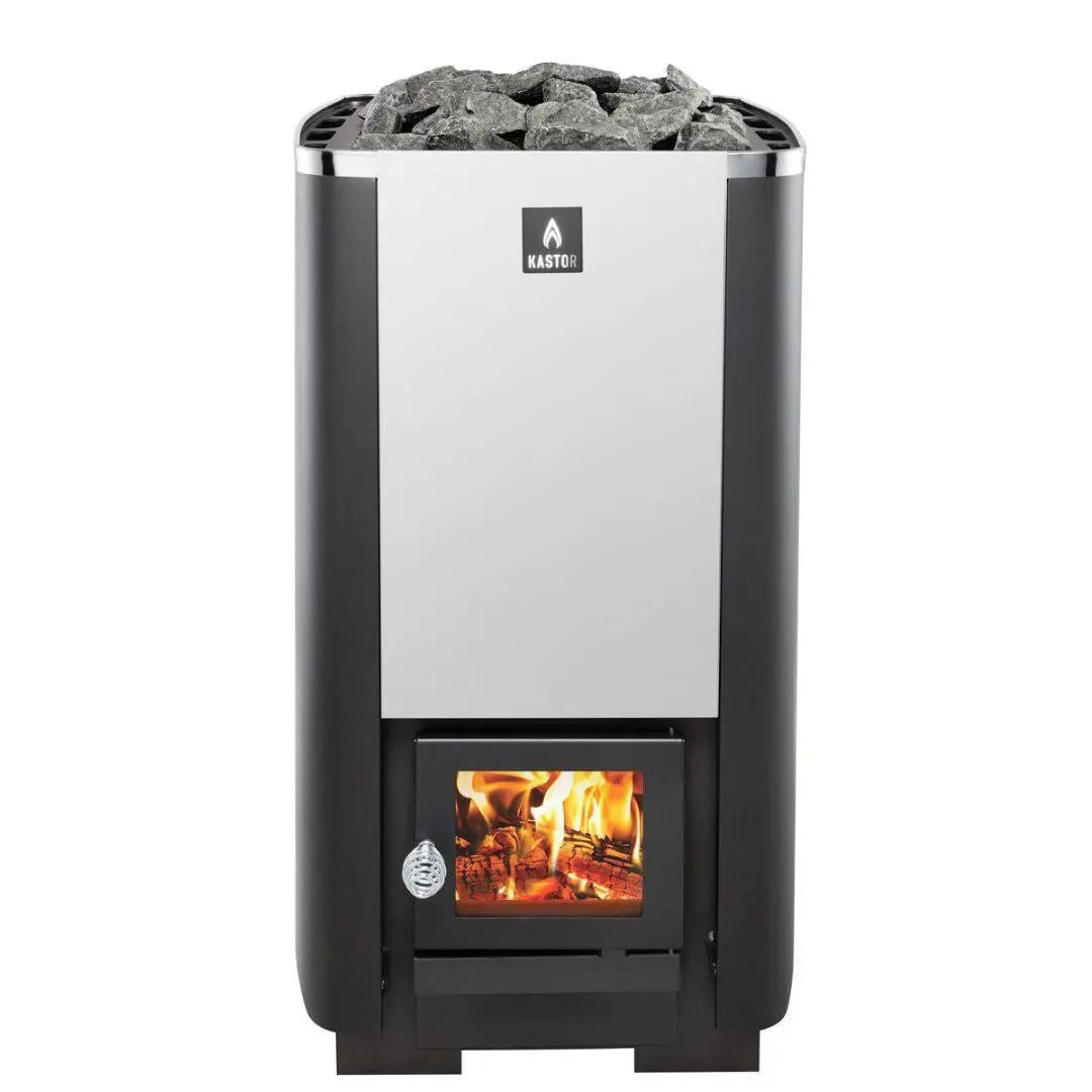Kastor Karhu Wood Burning Sauna Stove by Helo Wood Burning Sauna Heater | Finnmark Sauna