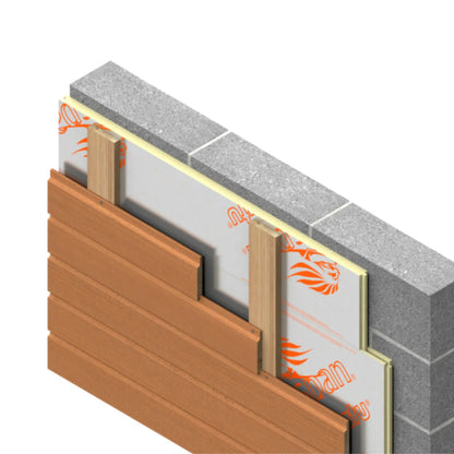 Kingspan Sauna-Satu Sauna Insulation Board (30mmx600mmx1200mm) Sauna Insulation | Finnmark Sauna
