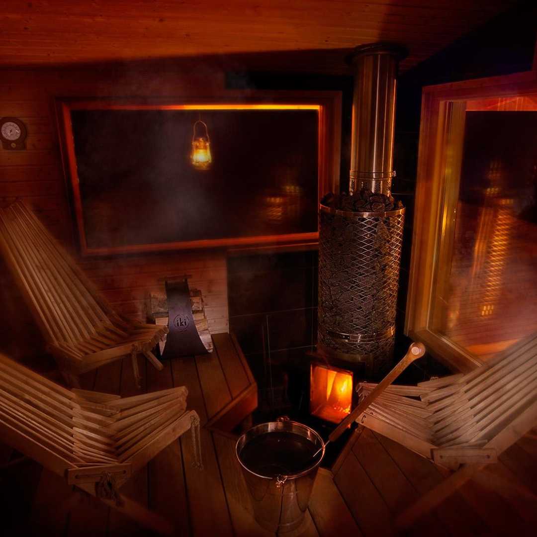 Kivi- IKI Wood Burning Sauna Heater Wood Burning Sauna Heater | Finnmark Sauna