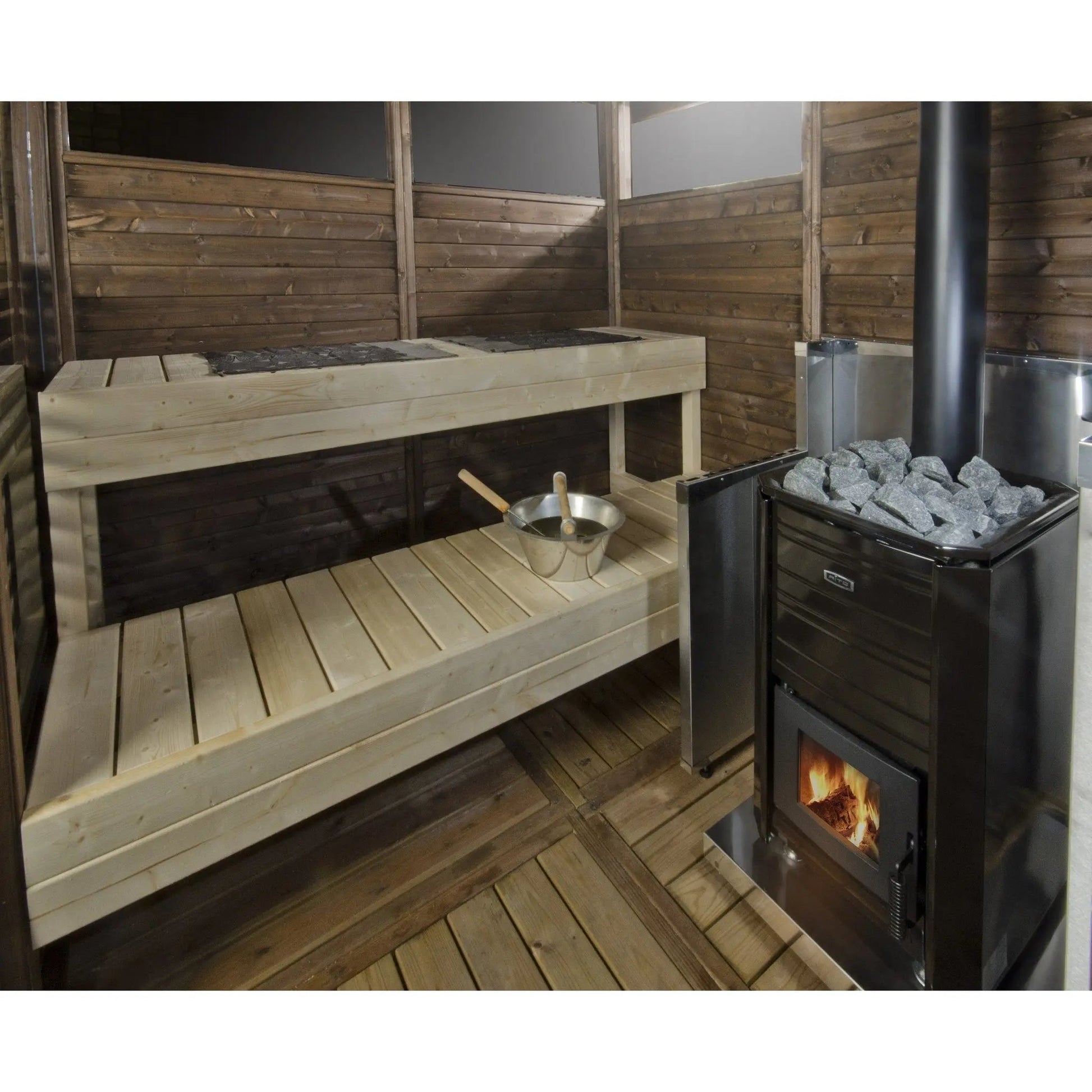 Kota Outdoor/Garden 'Pihasauna' Sauna Cabin Kit 2x2m Sauna Cabin | Finnmark Sauna