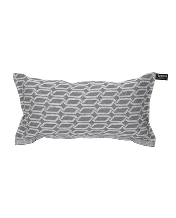 Linkki Sauna Pillow White/Grey by Jokipiin Pellava