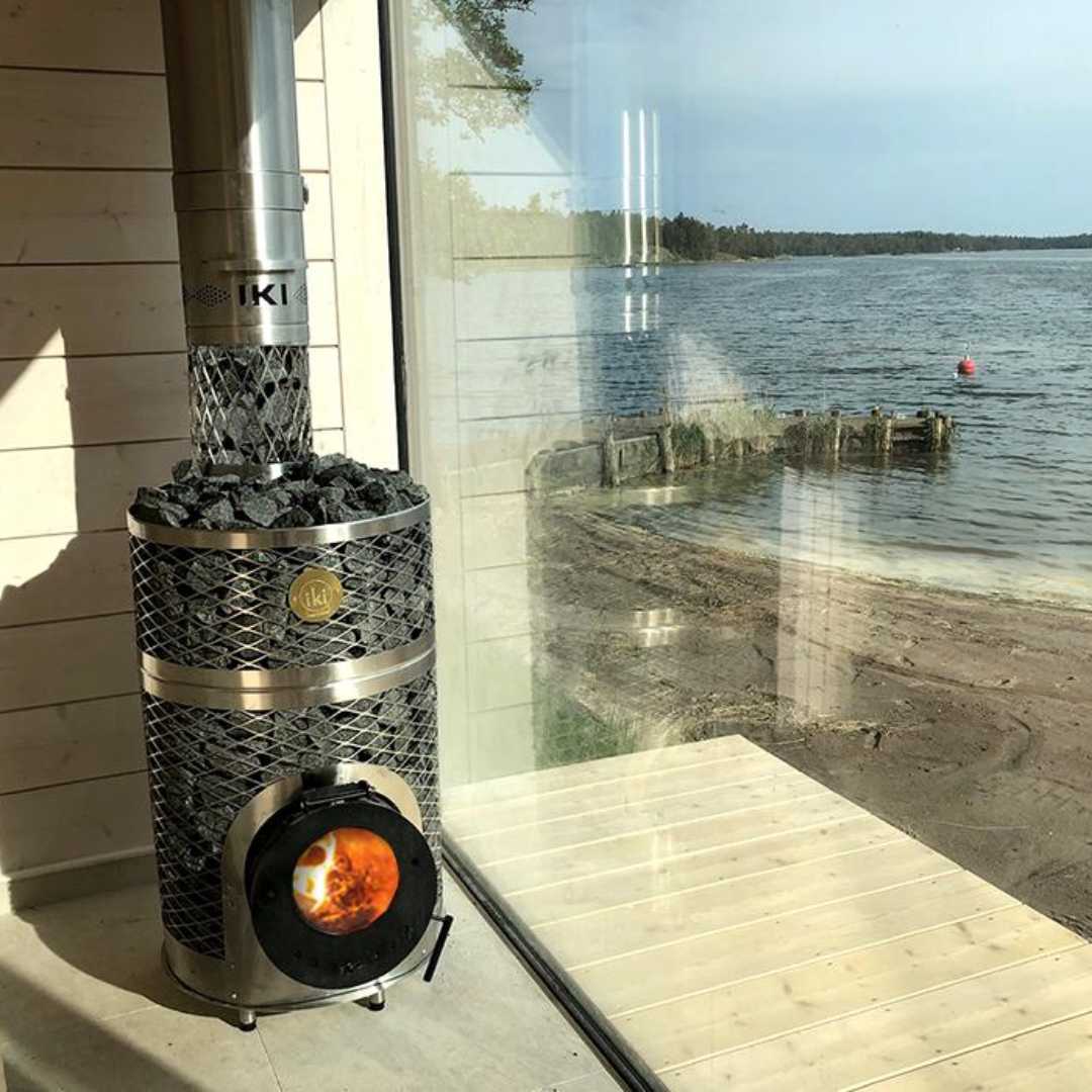 Löyly- IKI Wood Burning Sauna Heater Wood Burning Sauna Heater | Finnmark Sauna