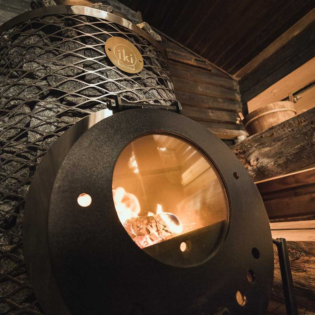 Maxi-IKI Wood Burning Sauna Heater Wood Burning Sauna Heater | Finnmark Sauna