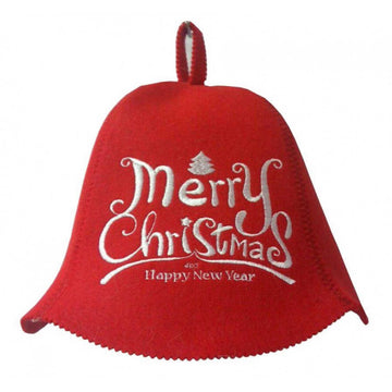 Merry Christmas Sauna Hat