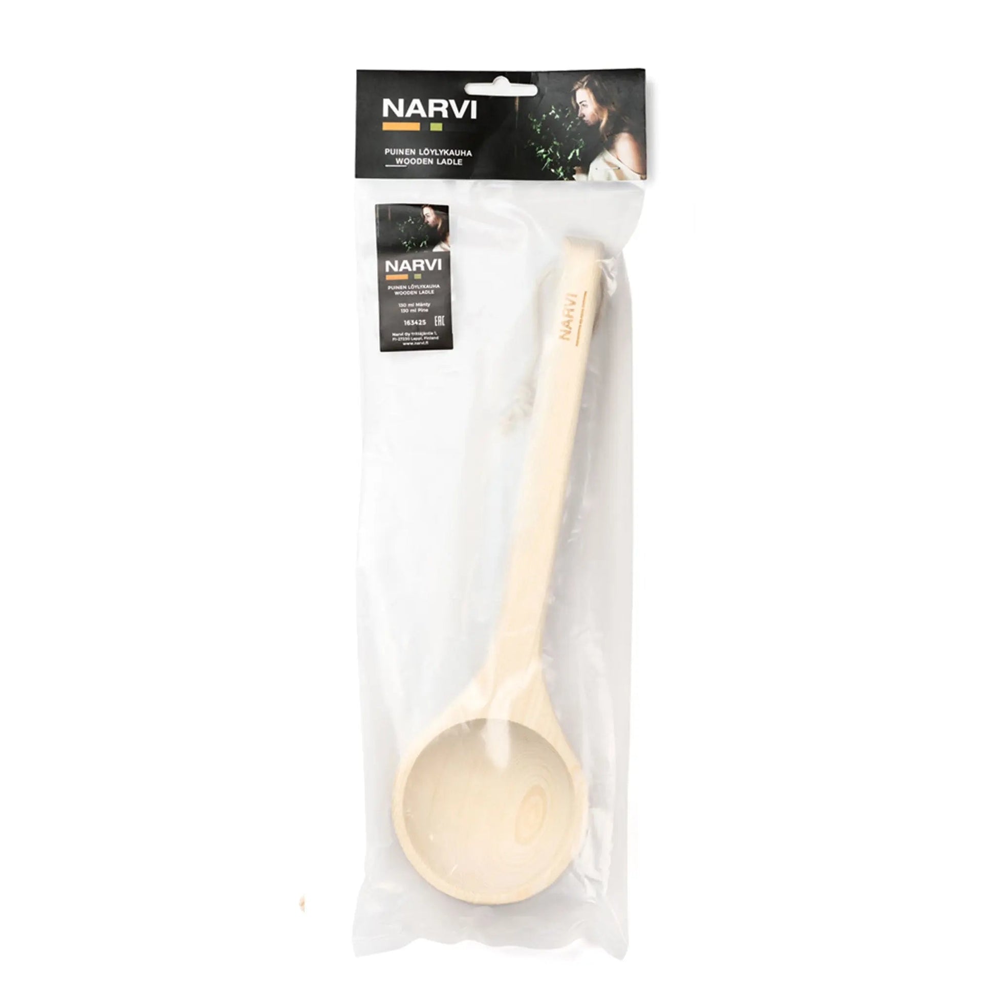 Narvi 130ml Wooden Pine Sauna Ladle Sauna Ladle | Finnmark Sauna