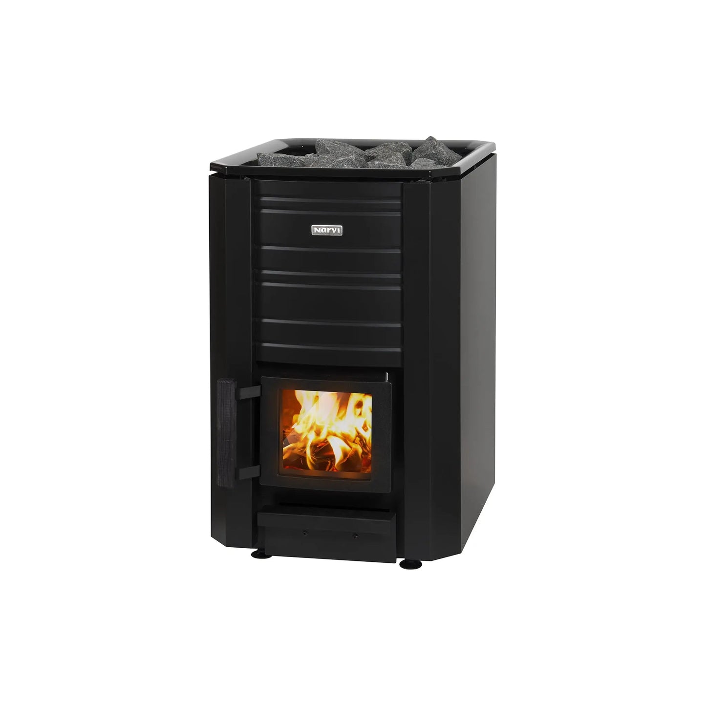Narvi Black 16, 20, 24 Wood Burning Sauna Heater Wood Burning Sauna Heater | Finnmark Sauna