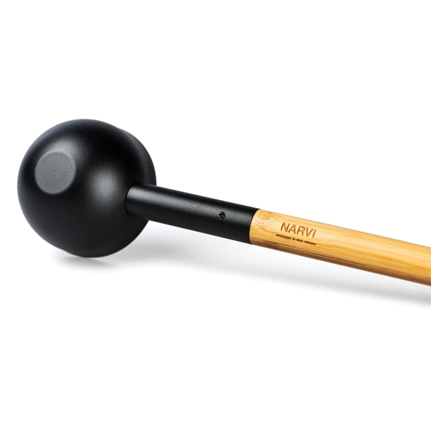 Narvi Black Aluminium Ladle Bamboo Handle Sauna Ladle | Finnmark Sauna
