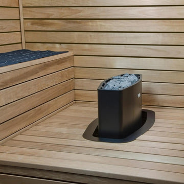 Narvi Electric Sauna Heater Installation Flanges Installation Flanges | Finnmark Sauna