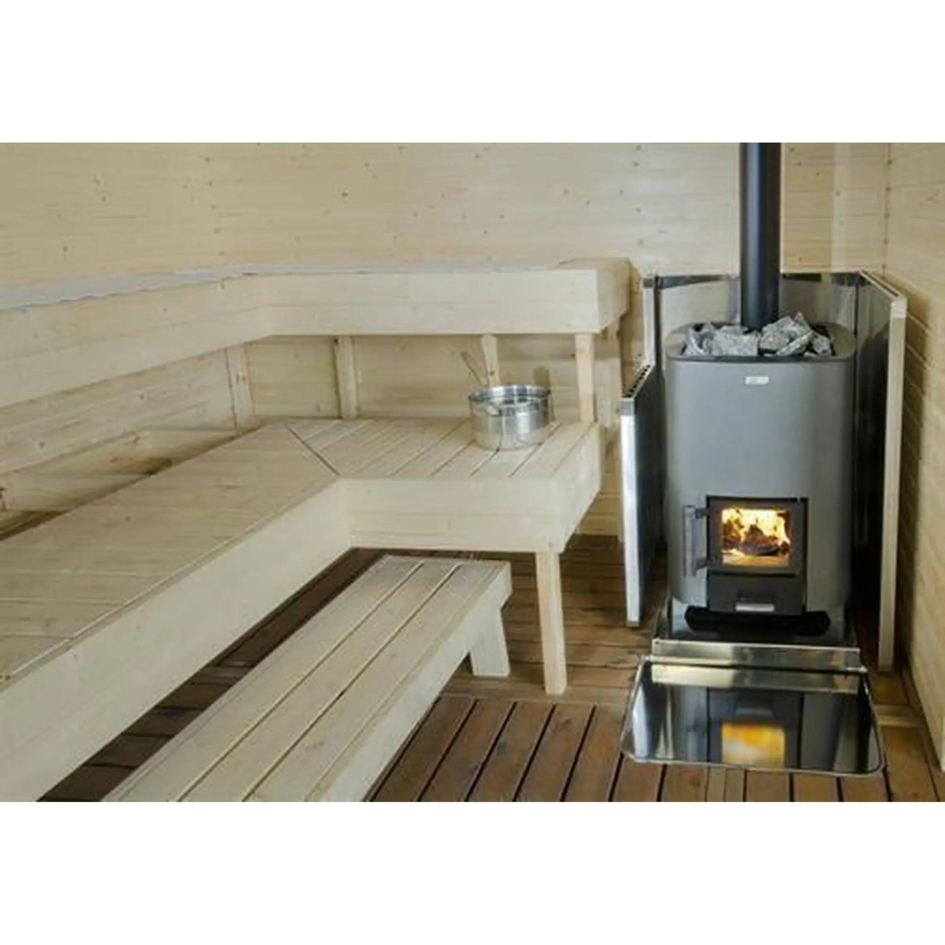 Narvi NC 16/20/24 Wood Burning Sauna Heater Wood Burning Sauna Heater | Finnmark Sauna