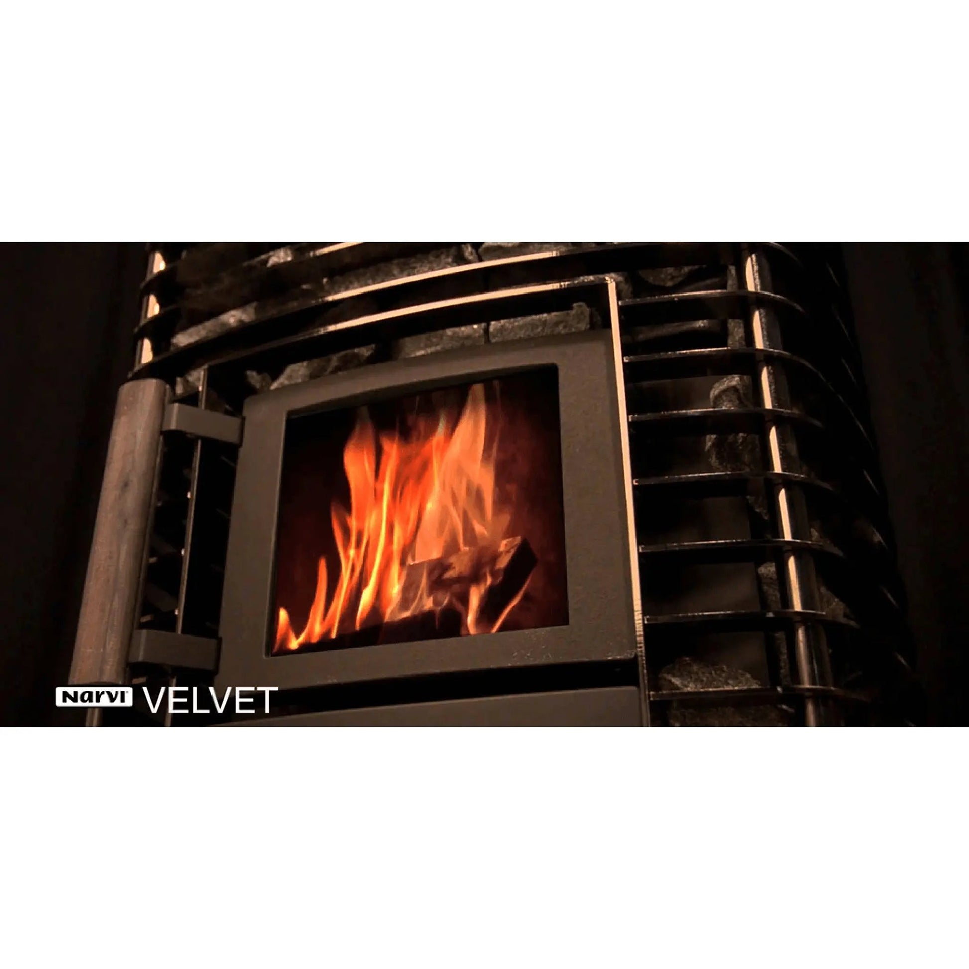 Narvi Velvet Wood Burning Sauna Heater Wood Burning Sauna Heater | Finnmark Sauna