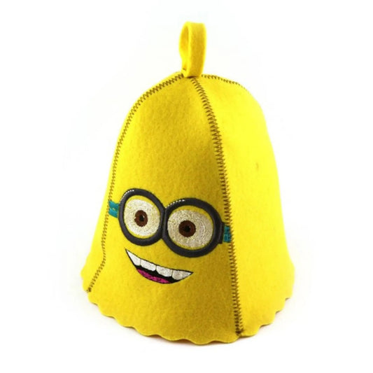 Novelty Minion Felt Sauna Hat Sauna Hat | Finnmark Sauna