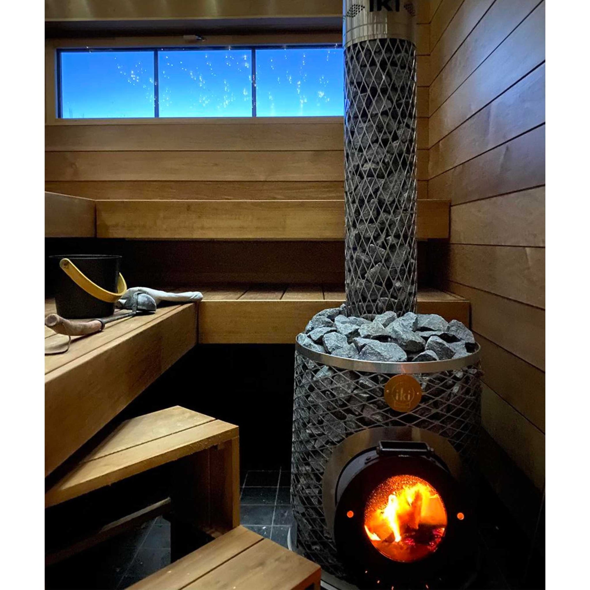 Original IKI Plus Wood Burning Sauna Heater Wood Burning Sauna Heater | Finnmark Sauna