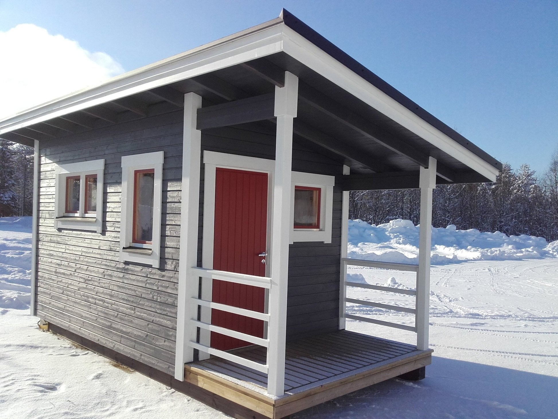Outdoor/Garden Sauna Cabin 12LP Uura Outdoor/Garden Sauna Cabin | Finnmark Sauna